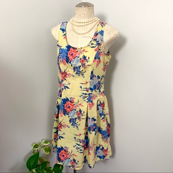 Vintage Repro Floral Cotton Sundress (M/L) - Picture 2 of 8